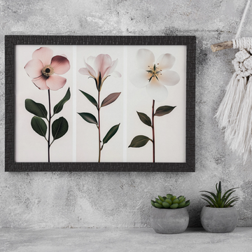 Bauhaus Botanical Brilliance: Modern Floral Art with Geometric Flair. High Resolution Digital Download 300 DPI