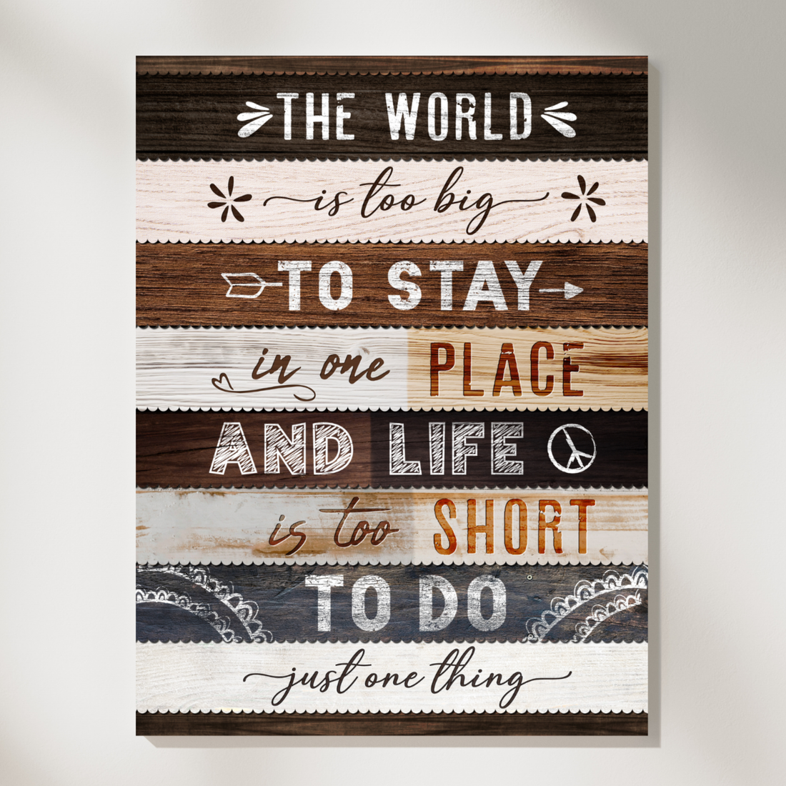 Inspirational Quotes Wall Art Motivational Art Print for Home Decor. High Resolution Digital Download 300 DPI.