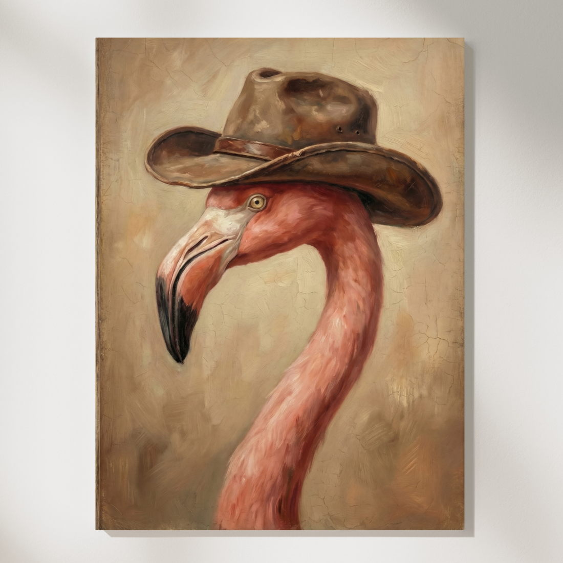 Whimsical Western Animal Portrait Trio Vintage Wall Art. High Resolution Digital Download 300 DPI.