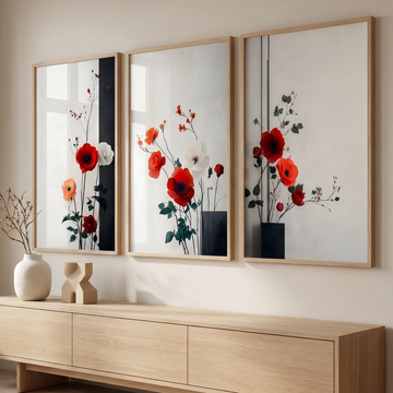Elegant Realistic Flower Painting, Captivating Floral Art for Refined Interiors. High Resolution Digital Download 300 DPI