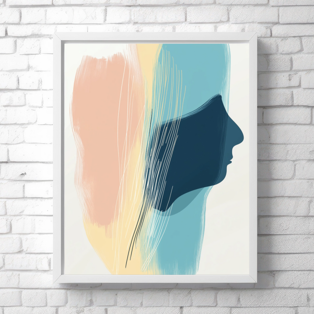 Vulnerable Dialogues: Minimalist Art Breaking Barriers of Pluralistic Ignorance. High Resolution Digital Download 300 DPI