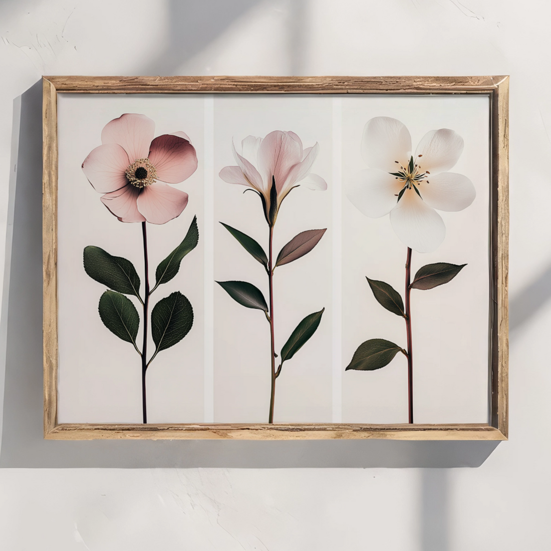 Bauhaus Botanical Brilliance: Modern Floral Art with Geometric Flair. High Resolution Digital Download 300 DPI
